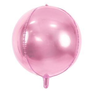 Foil Balloon Ball, 40cm, light pink