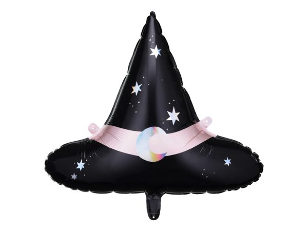 Foil balloon Witch Hat, 66,5x57,5 cm, mix