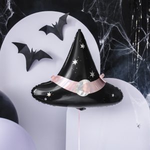 Foil balloon Witch Hat, 66,5x57,5 cm, mix