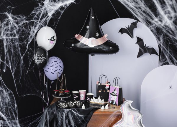 Foil balloon Witch Hat, 66,5x57,5 cm, mix