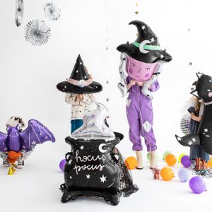 Foil balloon Witch Hat, 66,5x57,5 cm, mix