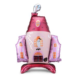 Foil balloon Haunted House, 89,5x116,5 cm, mix