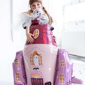 Foil balloon Haunted House, 89,5x116,5 cm, mix