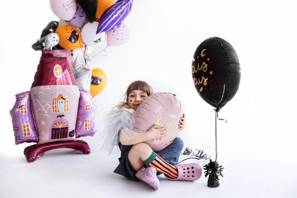 Foil balloon Haunted House, 89,5x116,5 cm, mix