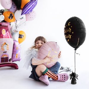 Foil balloon Hocus Pocus, 45 cm, pink