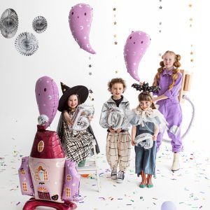 Foil balloon Ghost, 41x70 cm, mix