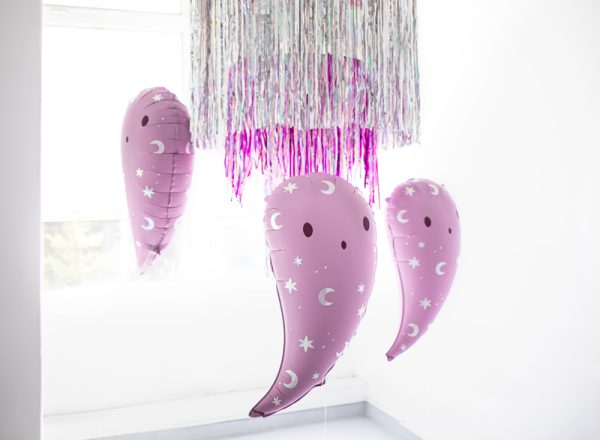 Foil balloon Ghost, 41x70 cm, mix