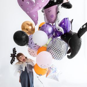Foil balloon Bat, 40,5x13 cm, mix