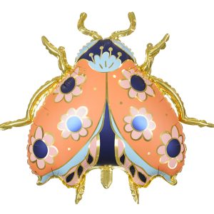 Foil balloon Ladybug, 87x75 cm, mix