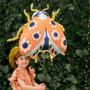 Foil balloon Ladybug, 87x75 cm, mix