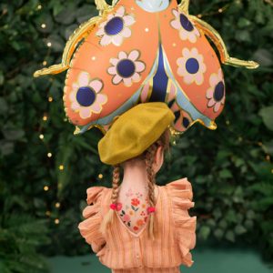 Foil balloon Ladybug, 87x75 cm, mix