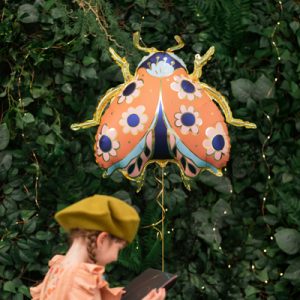 Foil balloon Ladybug, 87x75 cm, mix