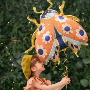 Foil balloon Ladybug, 87x75 cm, mix