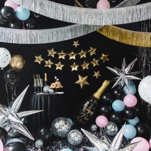 Foil balloon Bottle Happy New Year, 39,5x98 cm, mix
