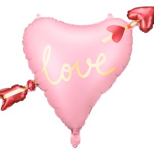 Foil balloon Heart with arrowFoil balloon Heart with arrow