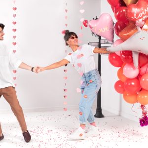 Foil balloon Heart with arrow