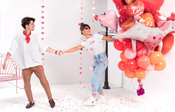 Foil balloon Heart with arrow