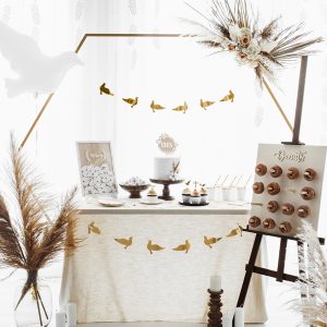 Foil Balloon Dove, white, 77x66cm