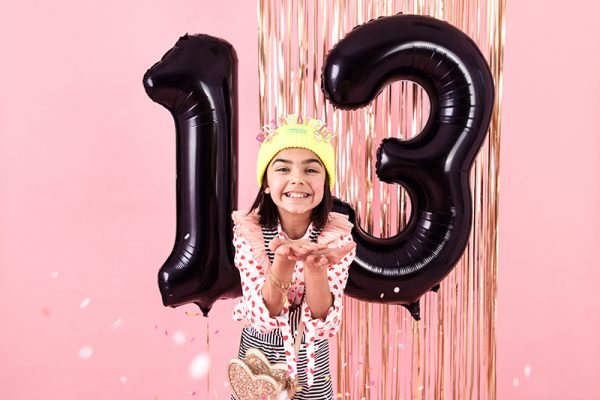 Foil Balloon Number ''1'', 86cm, black