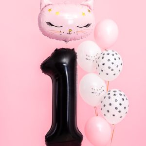 Foil Balloon Number ''1'', 86cm, black