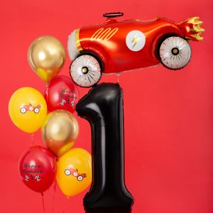 Foil Balloon Number ''1'', 86cm, black
