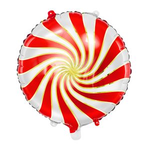 Foil balloon Candy, 35cm, red
