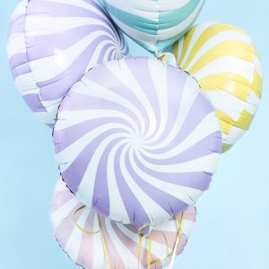 Foil Balloon Candy, 35cm, light lilac