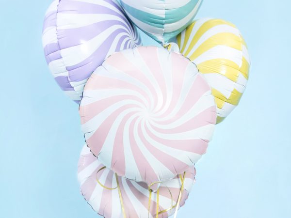 Foil Balloon Candy, 35cm, light pink