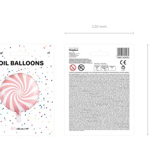 Foil Balloon Candy, 35cm, light pink