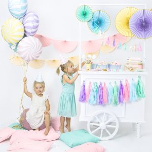Foil balloon Candy, 35cm, light yellow