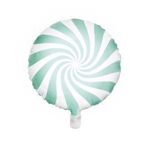 Foil Balloon Candy, 35cm, mint