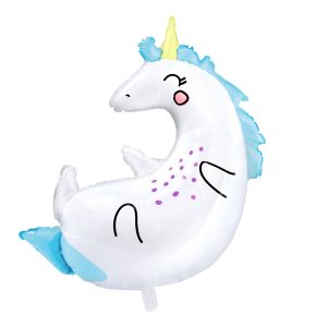 Foil Balloon Unicorn, 70x75cm