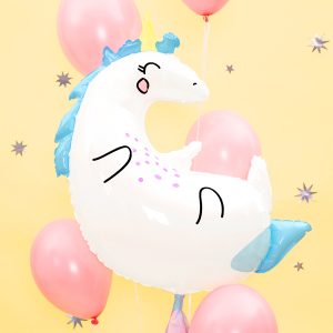 Foil Balloon Unicorn, 70x75cm