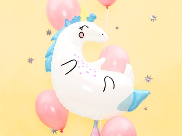 Foil Balloon Unicorn, 70x75cm