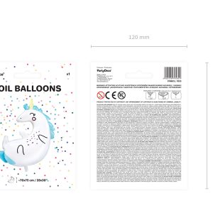 Foil Balloon Unicorn, 70x75cm