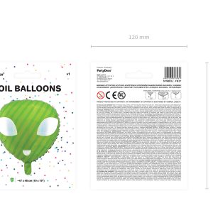 Foil Balloon UFO, 47x48cm