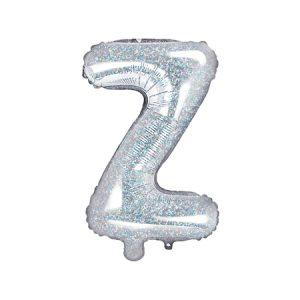 Foil Balloon Letter ''Z'', 35cm, holographic