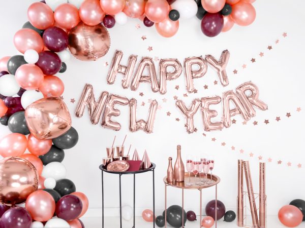 Foil Balloon Letter ''A'', 35cm, rose gold