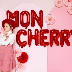 Foil Balloon Letter ''C'', 35cm, red