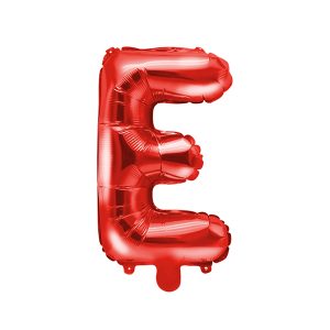 Foil Balloon Letter ''E'', 35cm, red