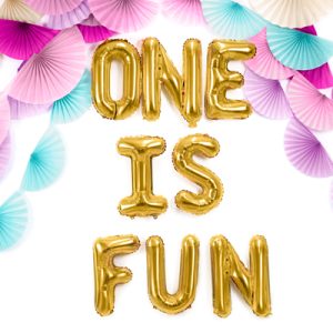 Foil Balloon Letter ''N'', 35cm, gold