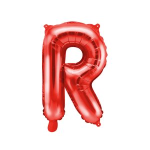Foil Balloon Letter ''R'', 35cm, red