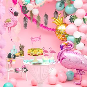 Foil balloon Pineapple, gold, 38x63cm