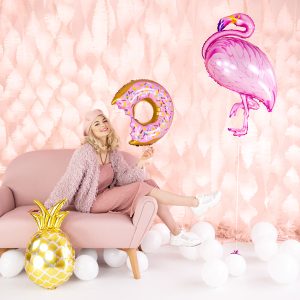 Foil balloon Flamingo, pink, 70x95cm