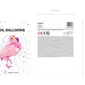 Foil balloon Flamingo, pink, 70x95cm