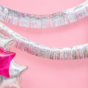 Foil Balloon Star, 48cm, iridescent