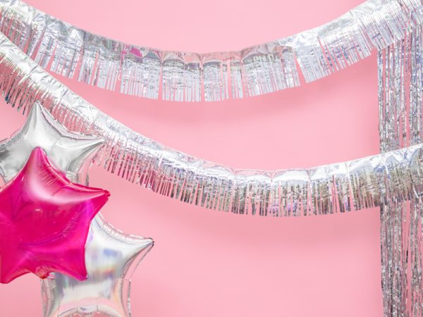 Foil Balloon Star, 48cm, iridescent