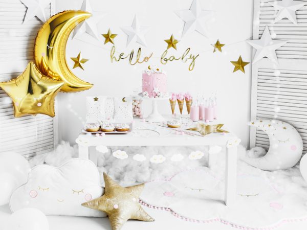 Foil Balloon Star, 48cm, gold