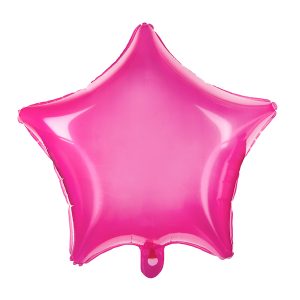 Foil Balloon Star, 48cm, pink