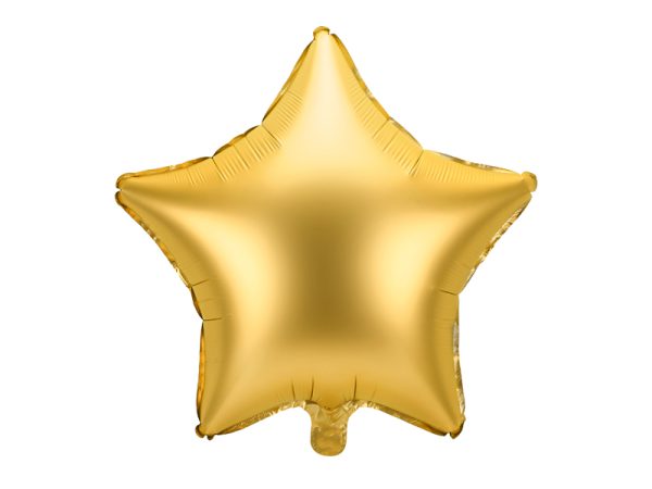 Foil balloon Star, 48cm, gold